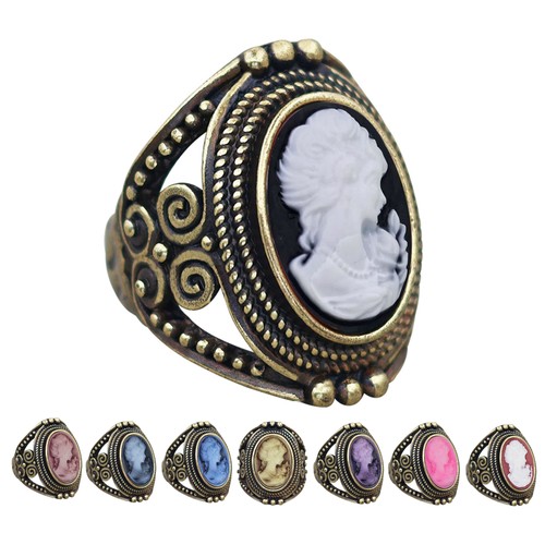 Lotto pezzi anelli cammeo - pezzi,