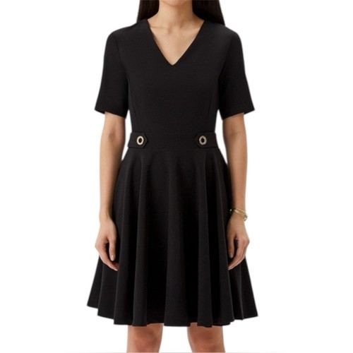 Trussardi jeans dress black - trussardi,