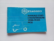 Piaggio Vespa PK 50 - PK 50 S 1982 manuale uso manutenzione libretto originale