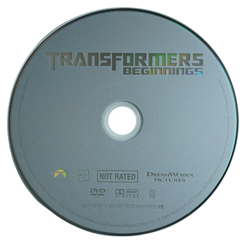 Transformers beginnings dvd - transformers,