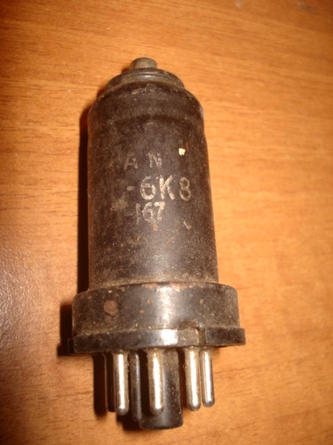 Valvola radio epoca 6k8 rca - radio,