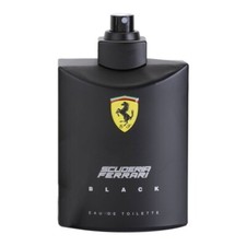 Ferrari Black profumo uomo eau de toilette aromatica fougère spray 125ml