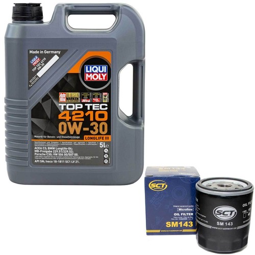 Kit olio motore - kit, 0w-30