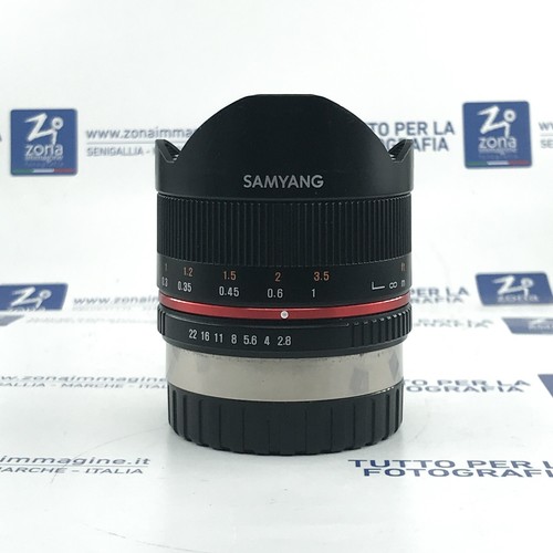 Obiettivo samyang fisheye mm - obiettivo, 8