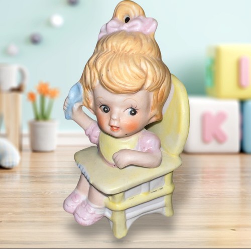 Statuina vintage porcellana