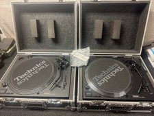 Coppia di tartarughe Technics SL-1200mk2 ottime condizioni! Custodie Ortofon Concorde DeeJay