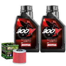 Kit Tagliando Olio Motul 300V