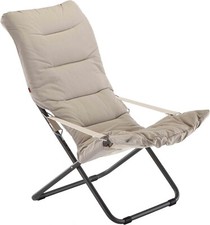 Fiam Sdraio Fiesta Soft Beige 127S Struttura Acciaio Antracite