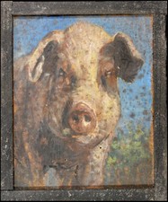 (A) Dipinto Olio Tavoletta