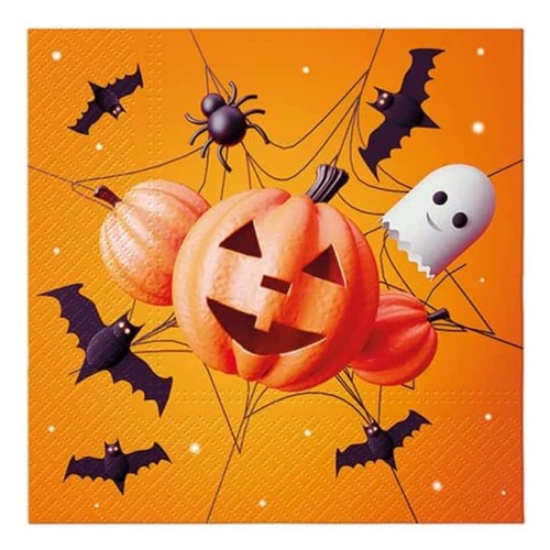 Tovaglioli autunno zucca - autunno,