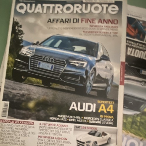 Quattroruote rivista auto nata - quattroruote,