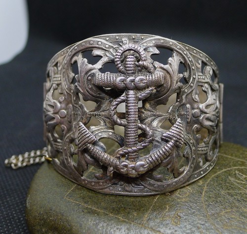 Bracelet ancien argent - bracelet,