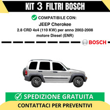 Kit bosch filtri - 3, tagliando