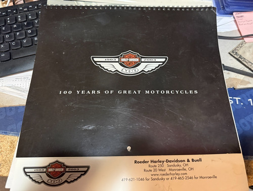 Harley davidson calendario da - davidson--calendario,