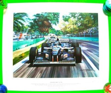 SIGNED 1996 Damon Hill Wins
