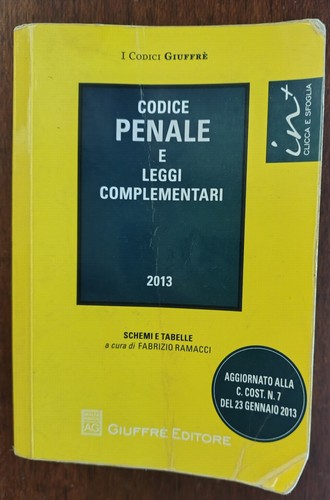 Codice penale leggi - codice, e