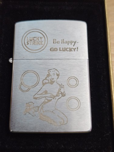 Zippo lucky strike happy - zippo, be