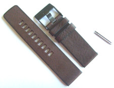 DIESEL Original Cinturino In Pelle DZ4312 Bracciale Marrone 24 Mm