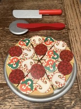 Melissa & Doug Pizza Party Set Gioco in Legno con Attrezzi e Topping