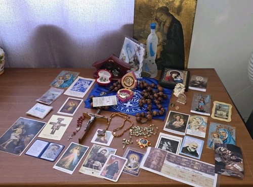 Lotto oggetti religiosi 70 - oggetti,