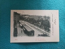 Cartolina Croazia Pola Via Dell' Arsenale 1901 Viaggiata Con Francobollo 