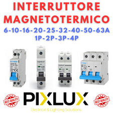 INTERRUTTORE MAGNETOTERMICO 1P