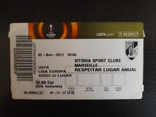 X Raro Biglietto Guimaraes v