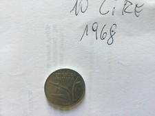 10 lire Spiga del 1968.