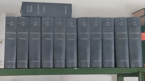 Enciclopedia europea - enciclopedia,
