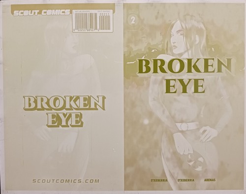 Broken eye copertina - eye,