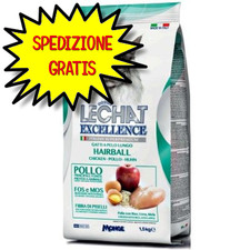 LECHAT EXCELLENCE CROCCHETTE GATTO ADULTO HAIRBALL POLLO 1,5 KG