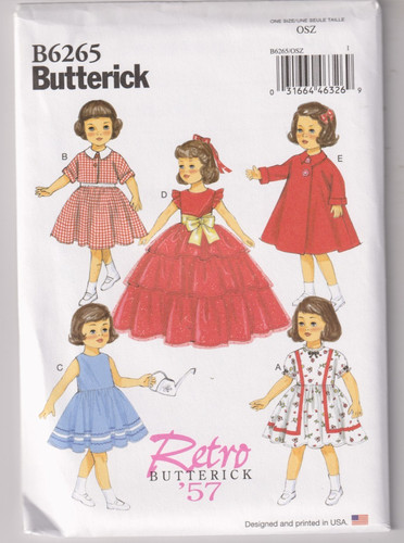 6265 butterick retro - 6265,