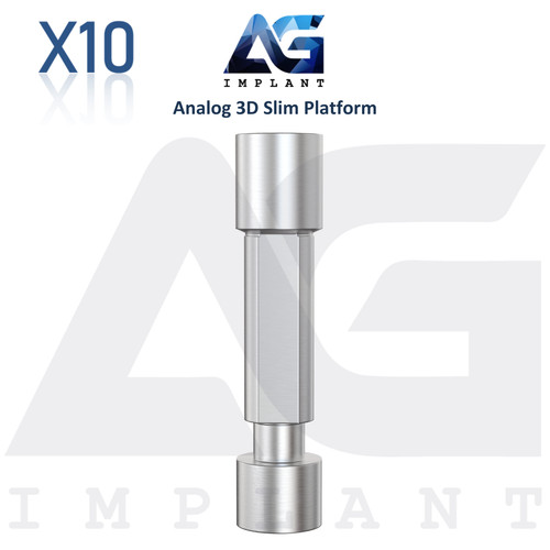 X10 dentale analogico slim - 3d,