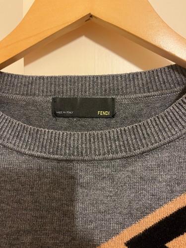 Maglione grigio fendi usato - grigio,
