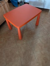 Tavolo Per Bambini IKEA Mammut Ho Usato Rosso Roma Spedizione Su Richiesta