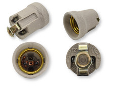 PORTALAMPADA IN CERAMICA E27