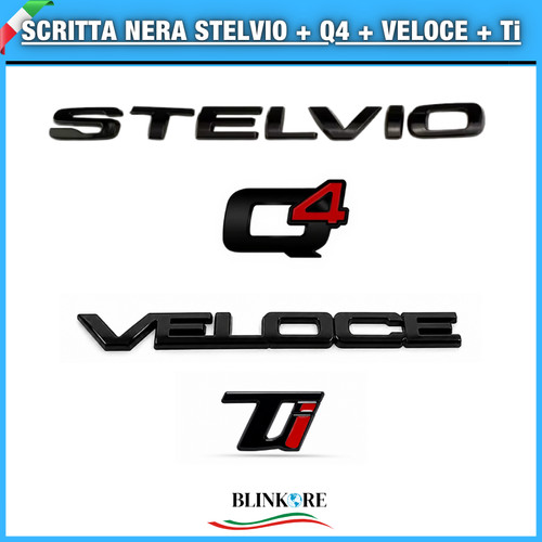 Kit scritte stemma logo alfa - logo,