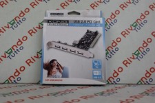 SCHEDA PCI 4+1 PORTE USB 2.0