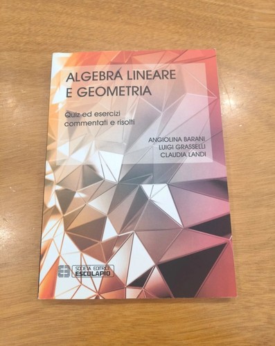 Esculapio algebra lineare - algebra, e