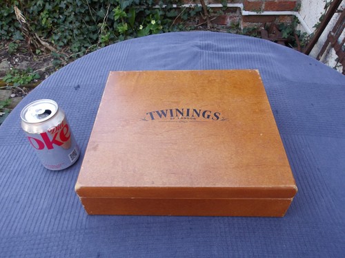 Vintage wooden twinings - twinings, tea