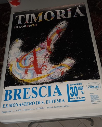 Timoria poster 1991 raro
