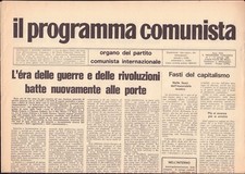 Il Programma Comunista organo Partito Comunista Internazionale-Anno 1980 (21913)