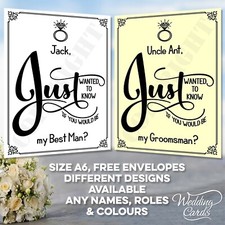 Will you be my Best Man