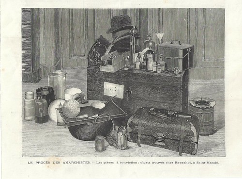 Stampa antica ravachol - stampa,
