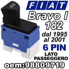 Passenger glass window switch