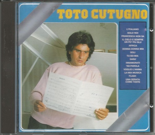 Toto cutugno raro cd - toto,