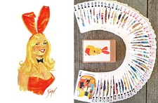 Carte da gioco (Poker Deck 54 carte) fumetti vintage retrò sexy per adulti di Sneyd 085