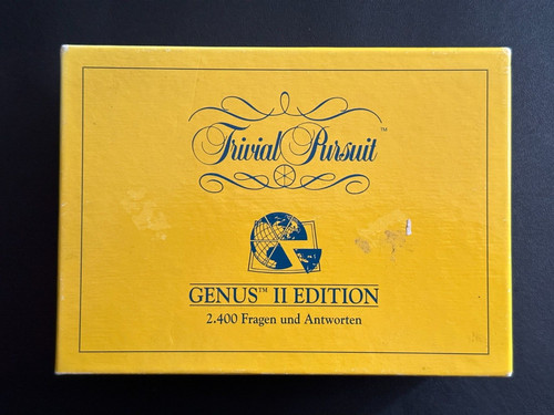 Trivial pursuit genus - pursuit,