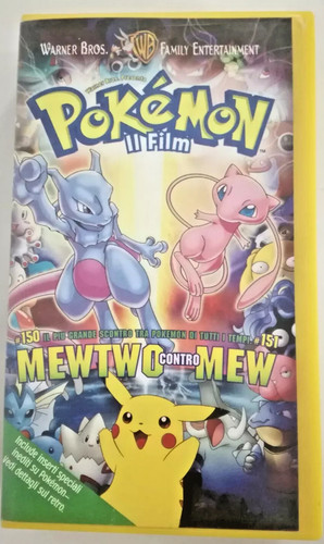 Pokemon film vhs mewtwo - pokemon, il