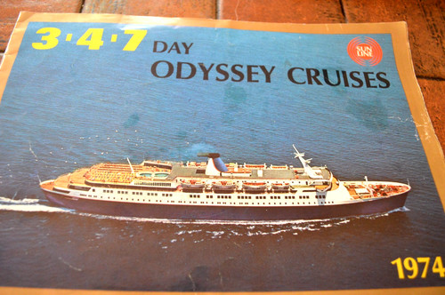 Brochure greek sun line - sun, 1974